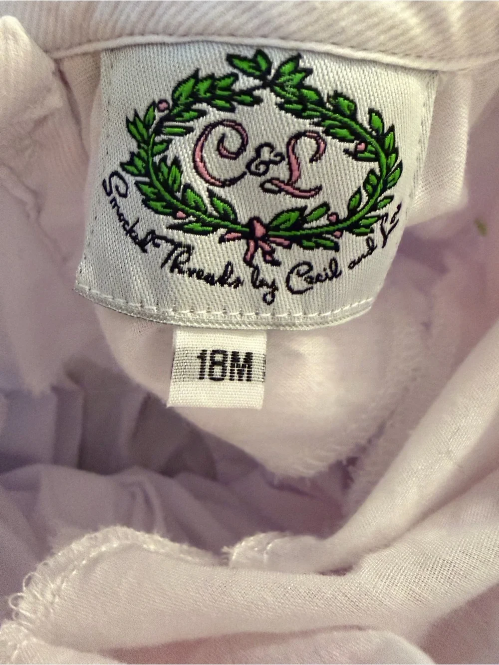 Cecil & Lou Big Sister Smocked Dress